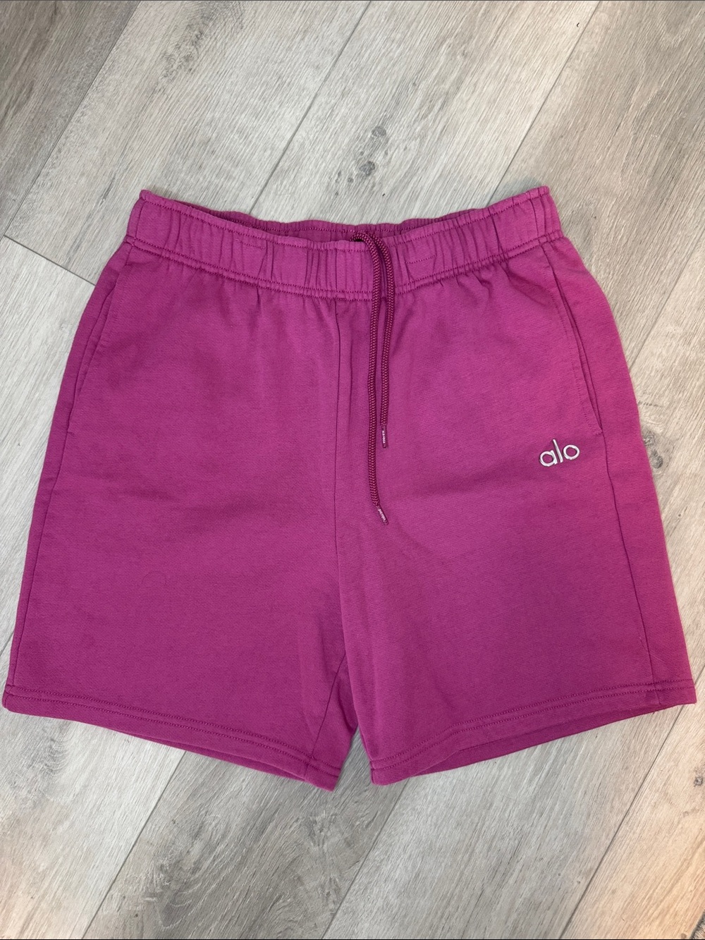 ALO Yoga Women's Athletic Shorts in Magenta